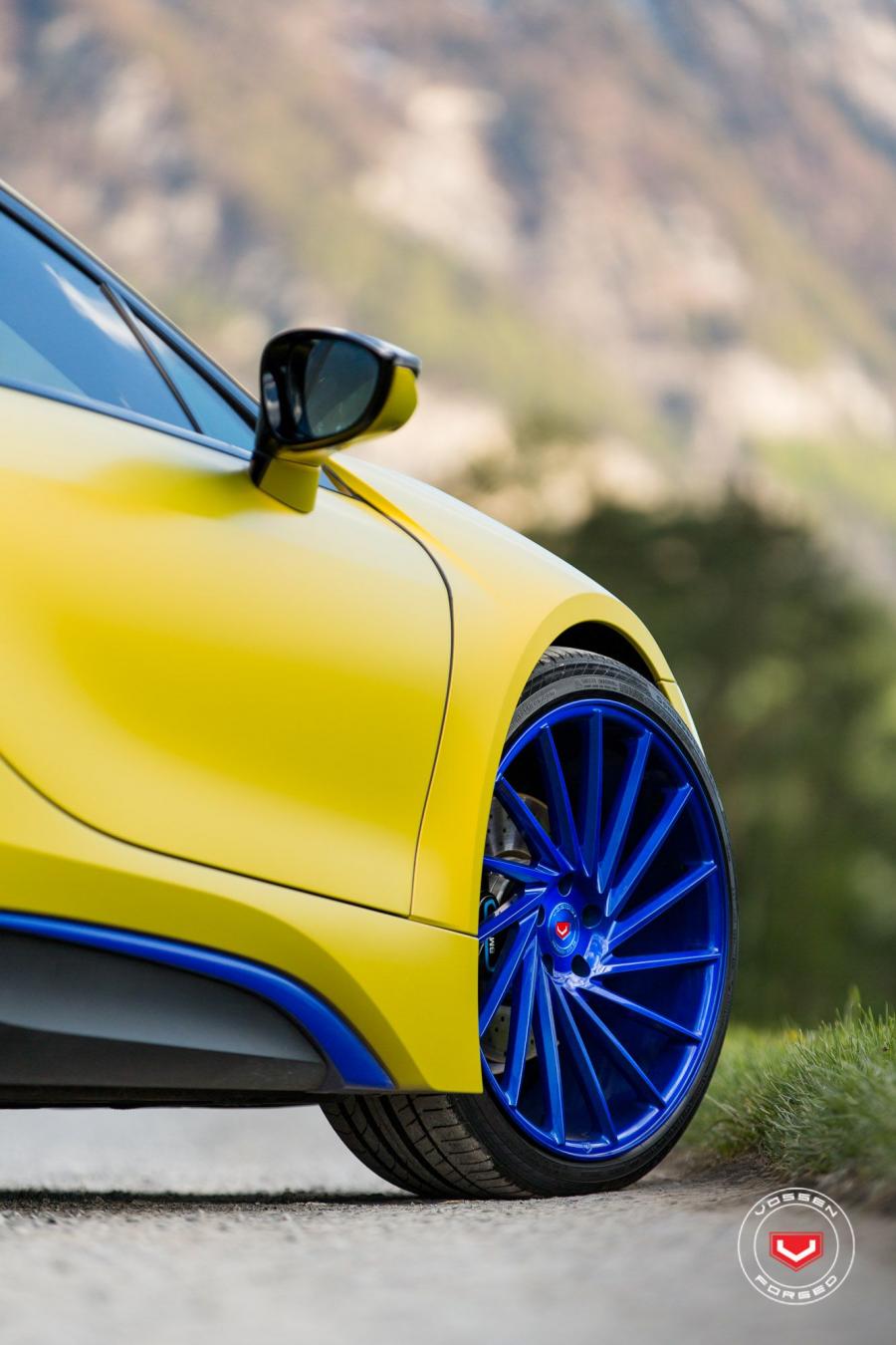  BMW i8 on Vossen Wheels (VPS-305T) 2016 года  (фото 43 из 81)